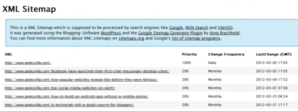 xml-sitemap